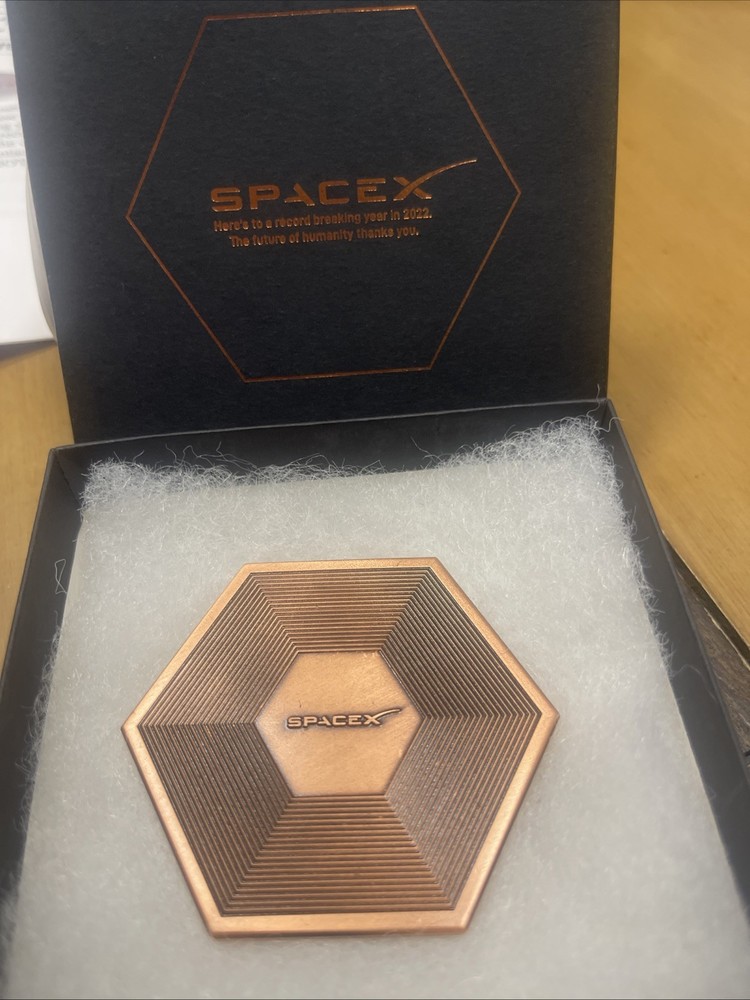 SpaceX Employee Only 2022 Medallion