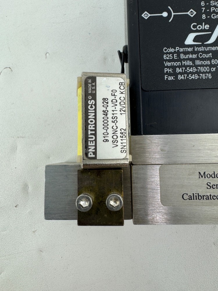 Cole-Parmer 32907-90 Proportional Flowmeter Controller Mass Flow Control