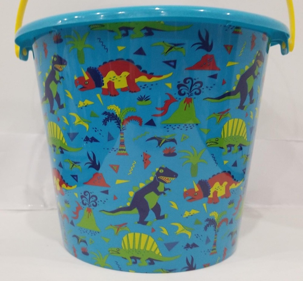 Dinosaur Jumbo Plastic Easter Bucket Ages 3+