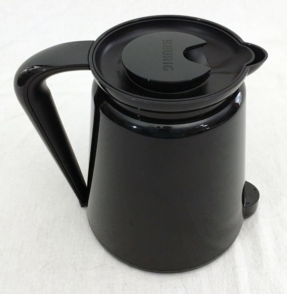 Genuine Keurig 2.0 Carafe 7" Black Handle EUC