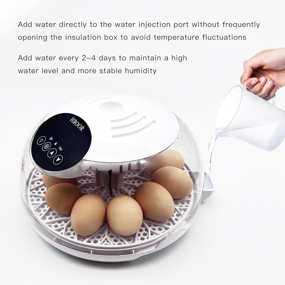 12 Egg Incubator Incubators for Hatching Eggs Chicken Egg Incubator