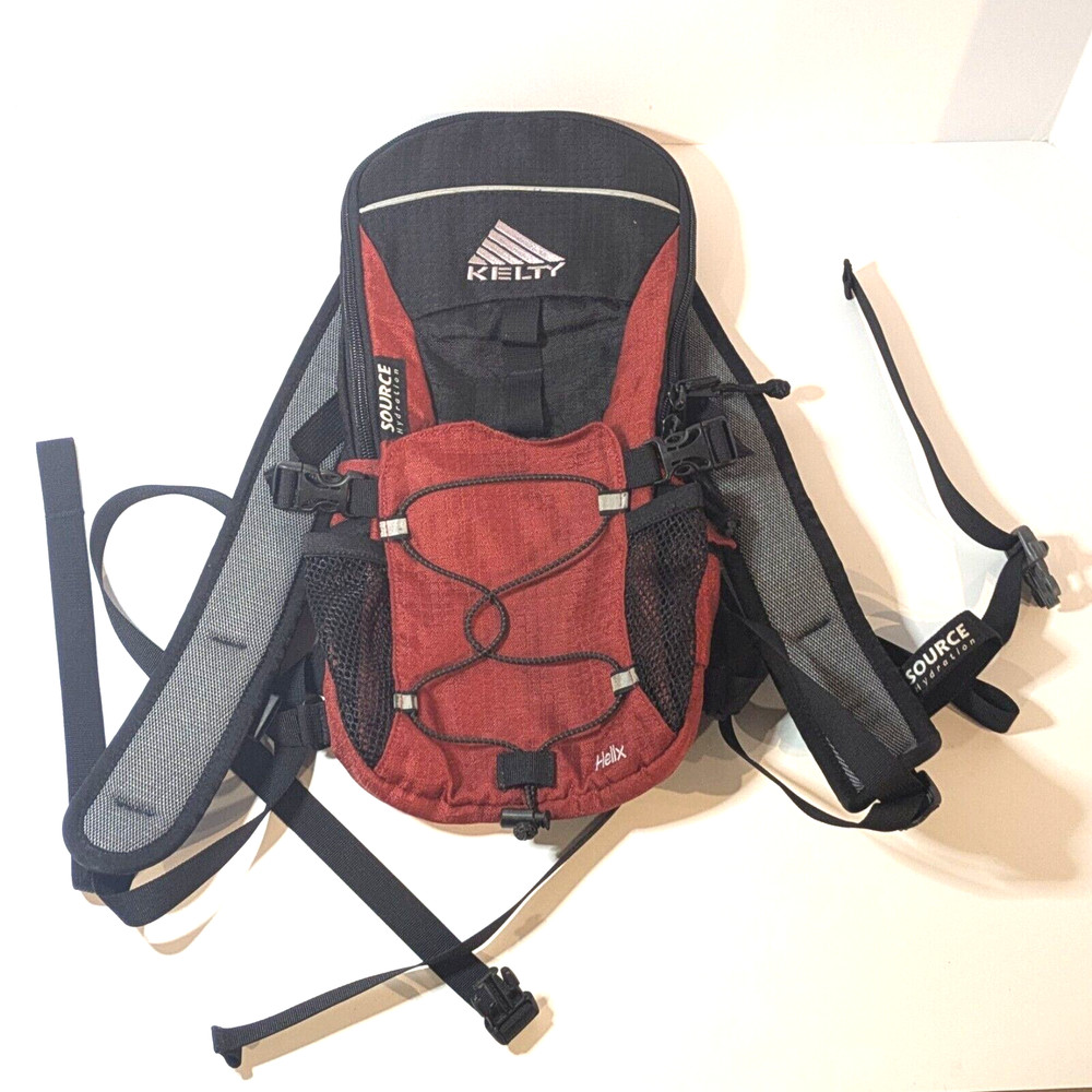 Kelty Helix Source Hydration Backpack 2 Liter Red Water Backpack BLADDER REMOVED