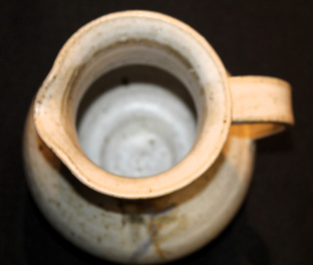Art Studio Signed Decorative Pottery Pitcher Jug