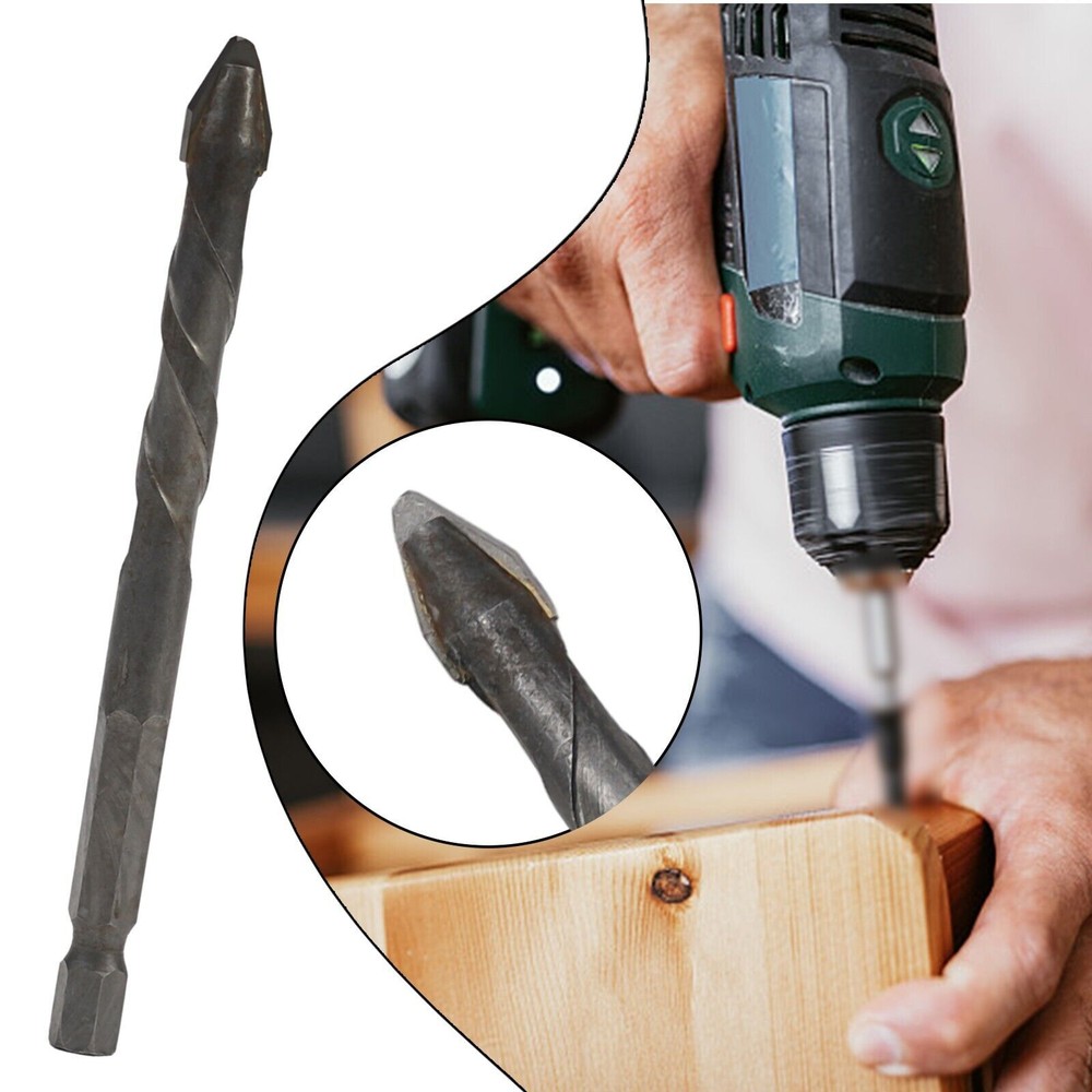 4/8pcs High-Strength Eccentric Twist Drill Bit, Oblique Head Eccentric Drill Bit