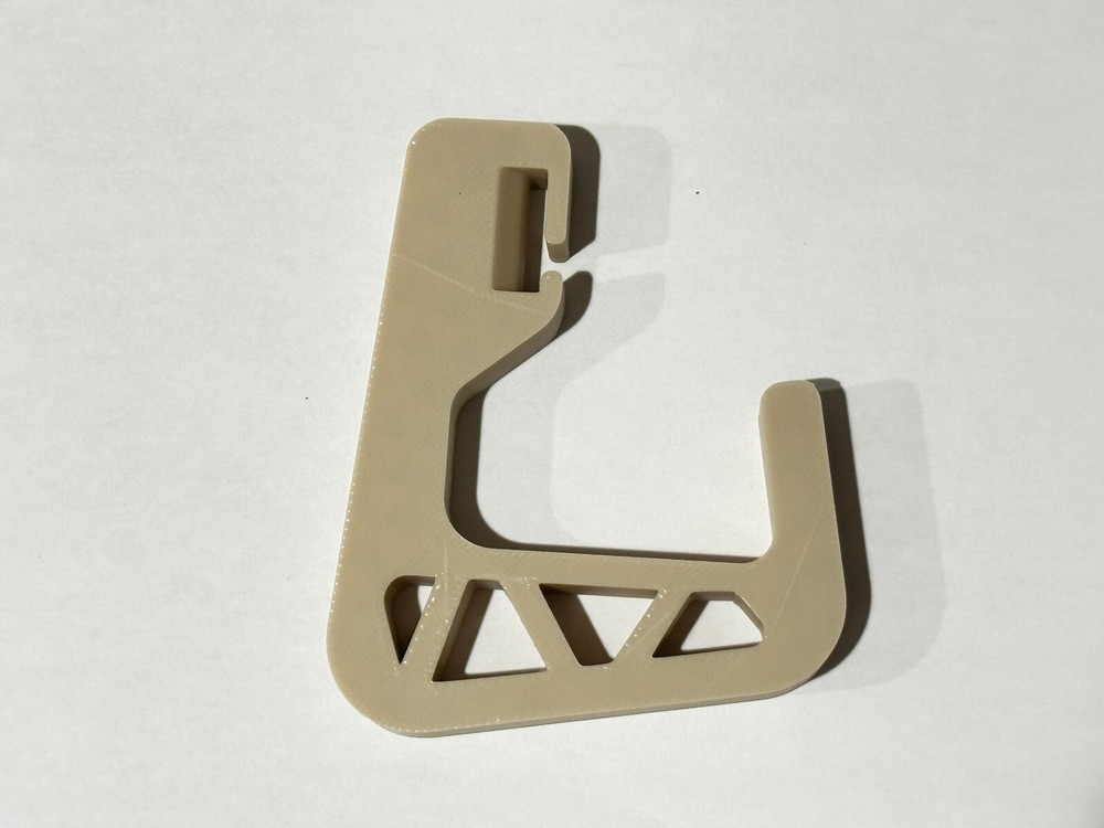 Heavy Duty Assist Hook 10mm Tether, 3/4” or 1” Strap (3D Printed) Color Options
