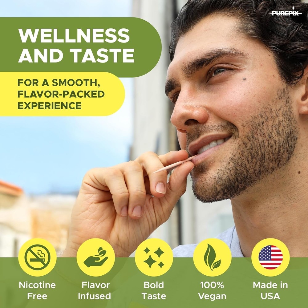 Mullein Pix, Extra Thi Flavored Tootis Infused with Mullein Leaf,