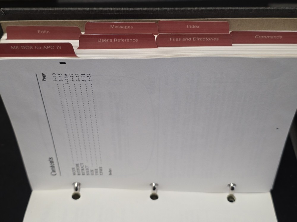 Vintage NEC APC IV Advanced Personal Computer MS-DOS 3.1 Guide & Floppy Disk