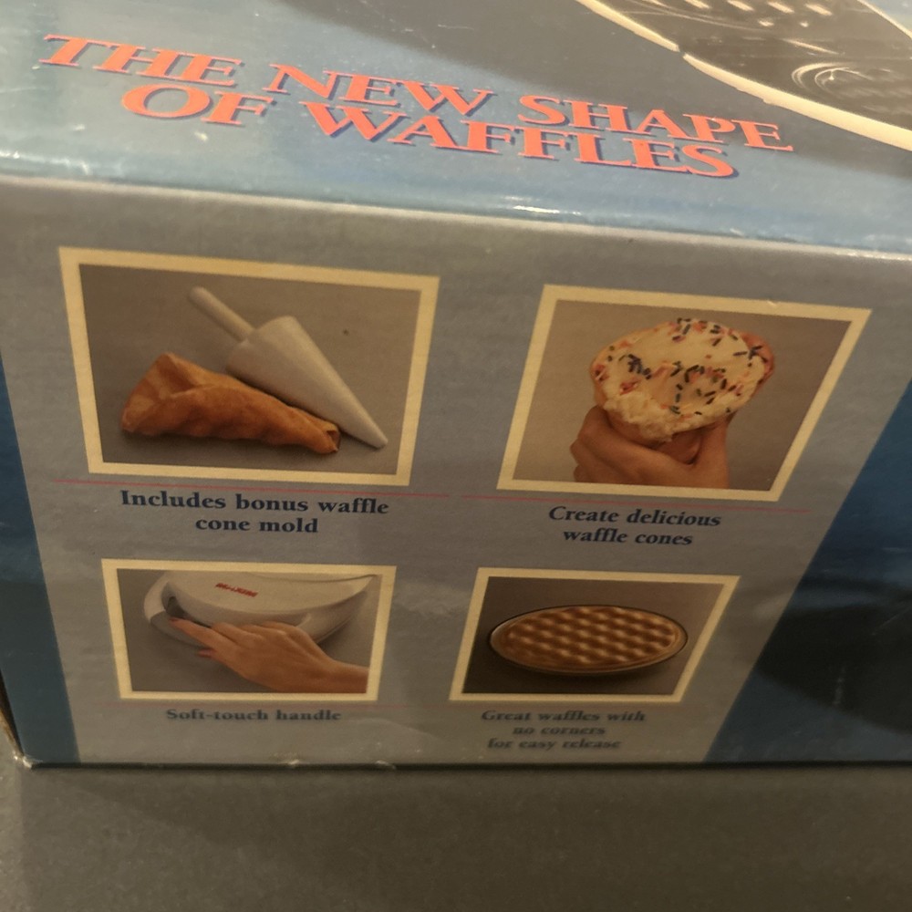 Vintage NEW Maxim Software Waffle Baker
