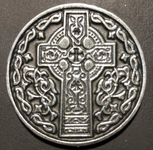 Irish Cross Irish Blessing Golf Ball Marker