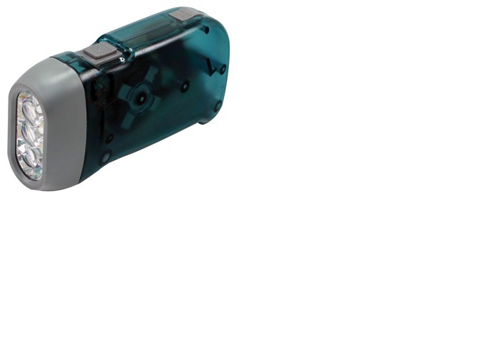 (4) Flashlight LED Built-in Squeeze Dynamo Recharging Survival Emergency Hiking