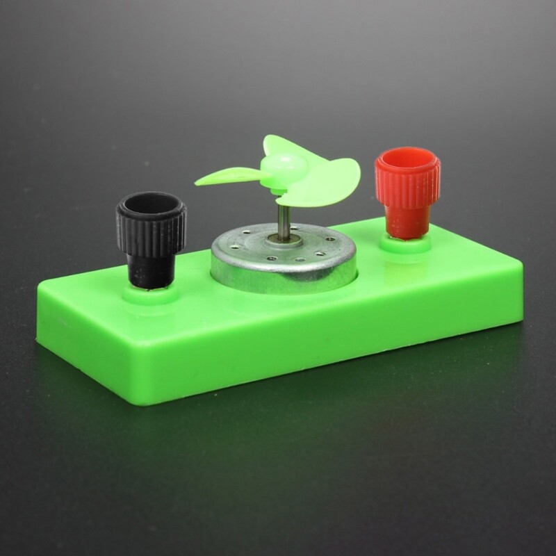 Physics Electricity Experiment Motor Small Solar Powered Mute Motor for Labs