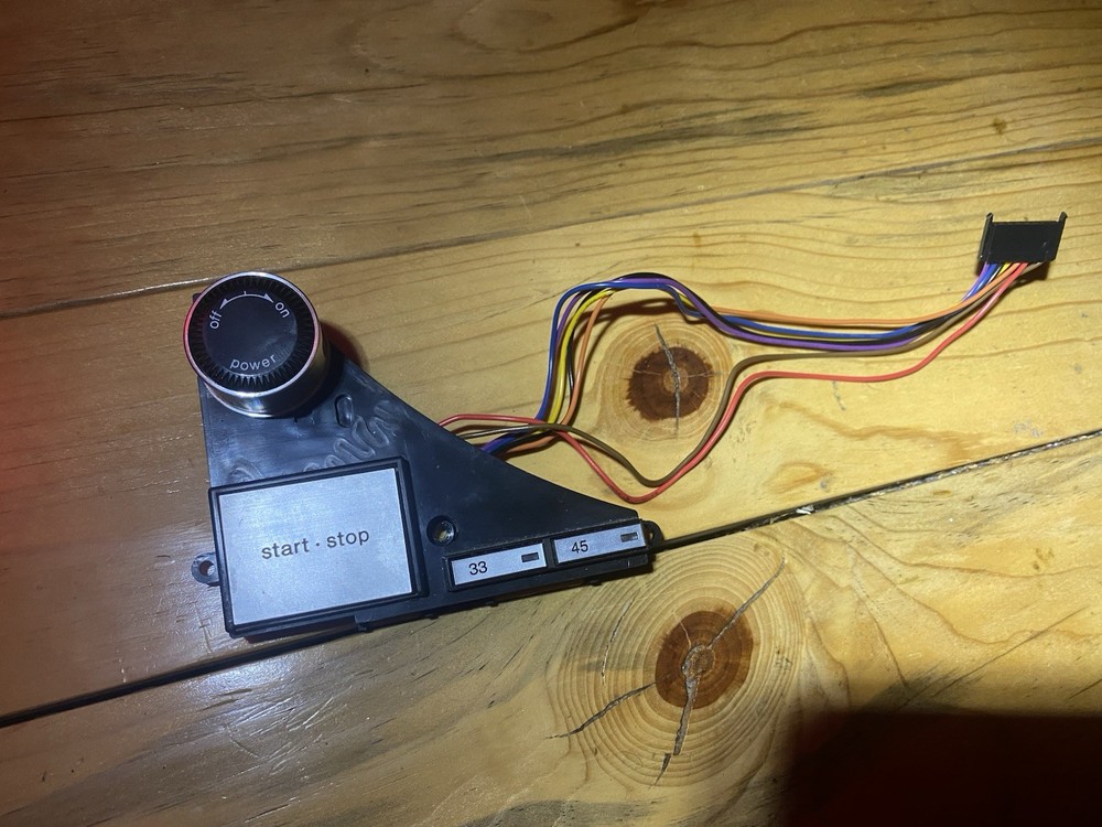 Technics SL-1200 MK3D Power Switch OEM Genuine Replacement Tested & Working