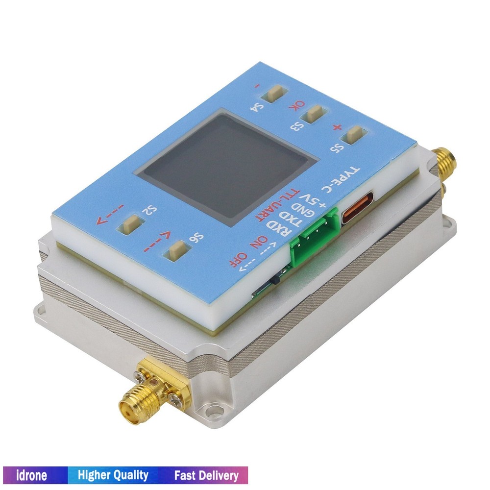 ATT-6000V3.0 90dB DC-3GHz Programmable RF Attenuator 0.25dB Step w/ 1.3" OLED