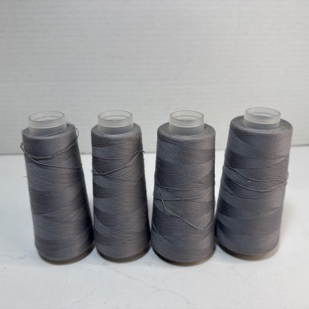 Beachwood Ltd Overlock Thread 100% Spun Polyester 3.0oz Grey Thread-