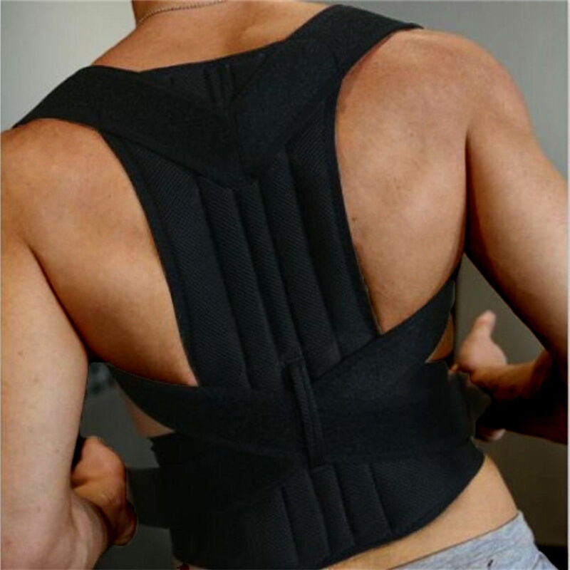 Adjustable Posture Corrector Back Shoulder Support Correct Brace Belt Men Women