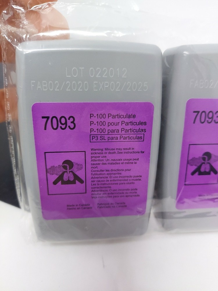 P100Particulate Filter Compatible with 7093