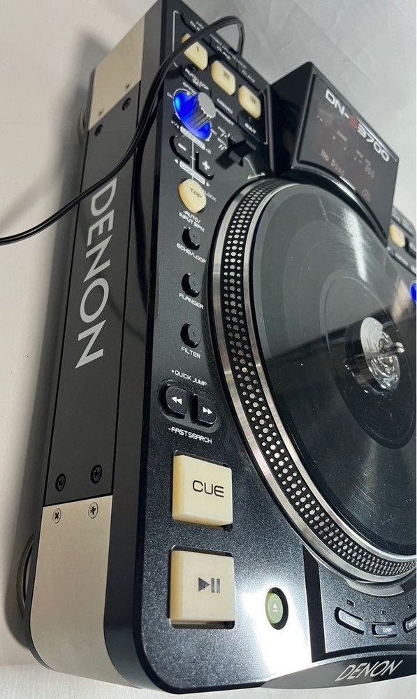 Denon DN-S3700 USB Media and CD Player Deck Motorized DJ Turntable working