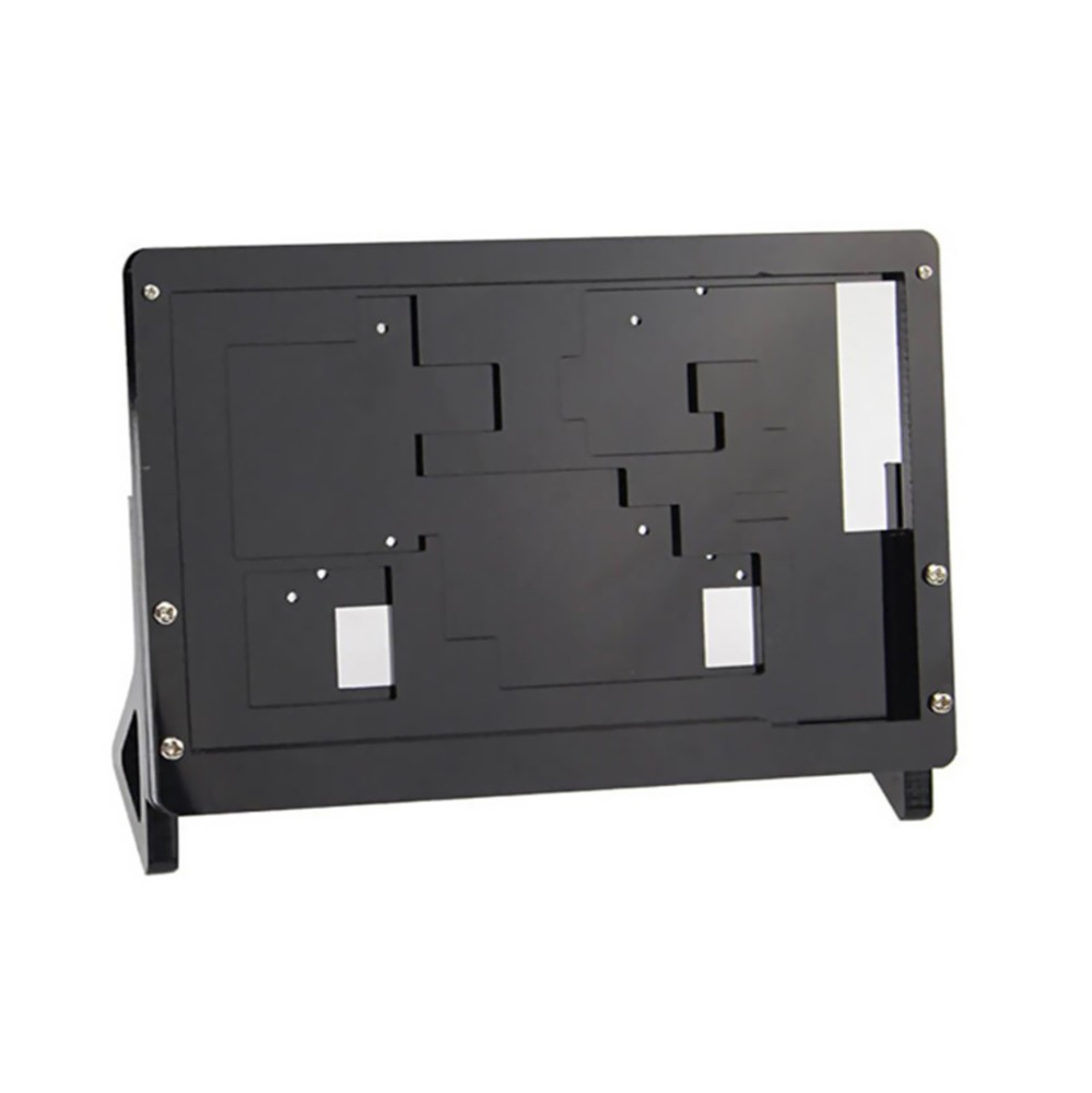 Acrylic Front & Back Shell + Base + Screws For Raspberry Pi 2 B  7" LCD Screen