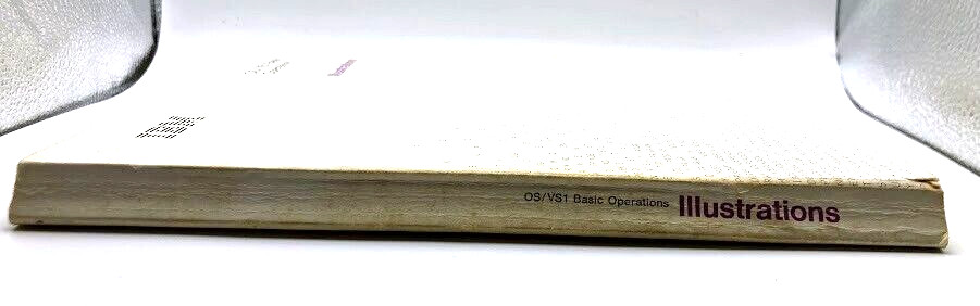 Vintage IBM OS/VS1 Basic Operations Illustrations Guide 1972 PC Programming