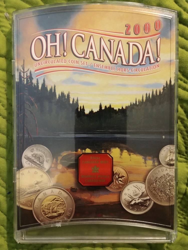 2000 Oh! Canada! Uncirculated Coin Set Royal Canadian Mint