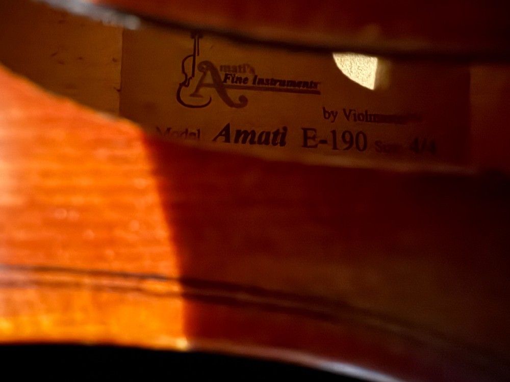 AMATI E-190 4/4 Violmaster Violin