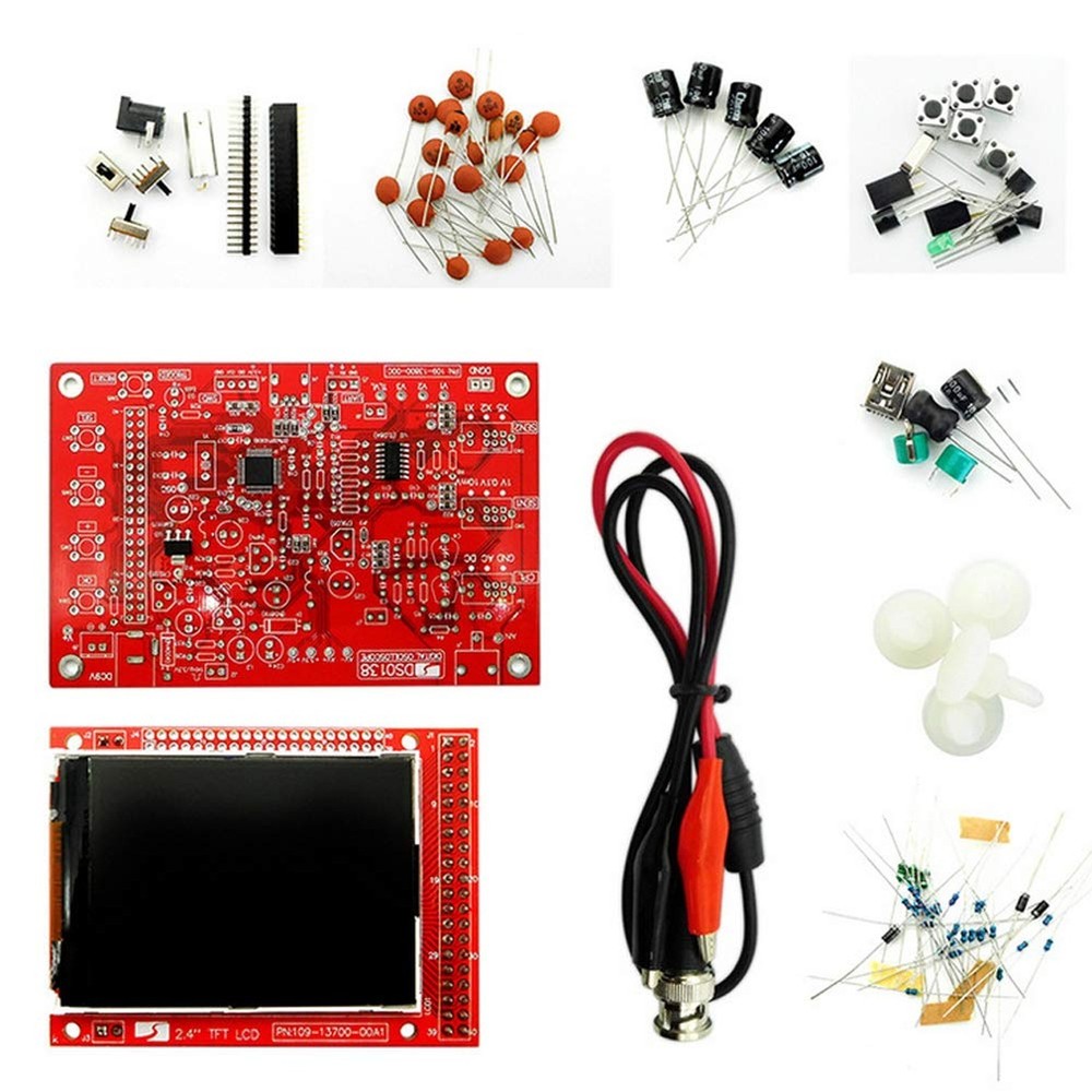 Oscilloscope DIY Kit Handheld Digital Oscilloscope 1msps Real-Time Sampling R...