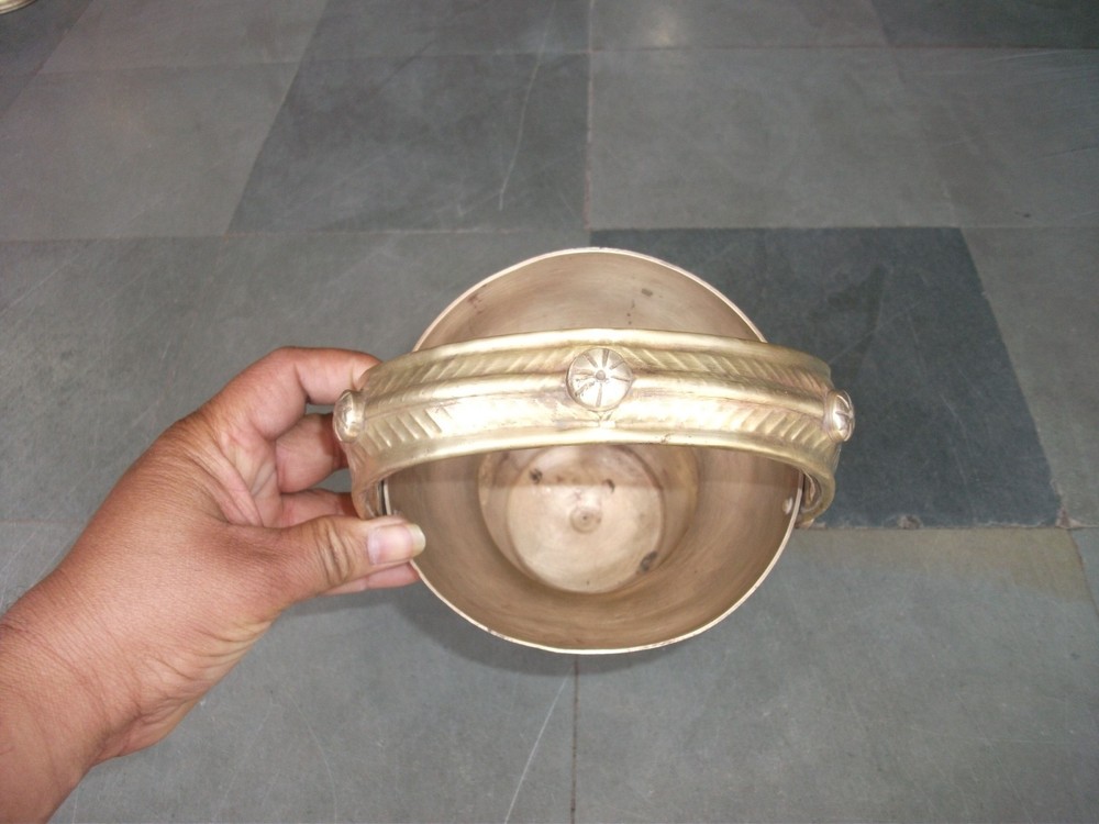 Vintage Handcrafted Solid Fine Quality Saint/Priest Kamandal Water Pot