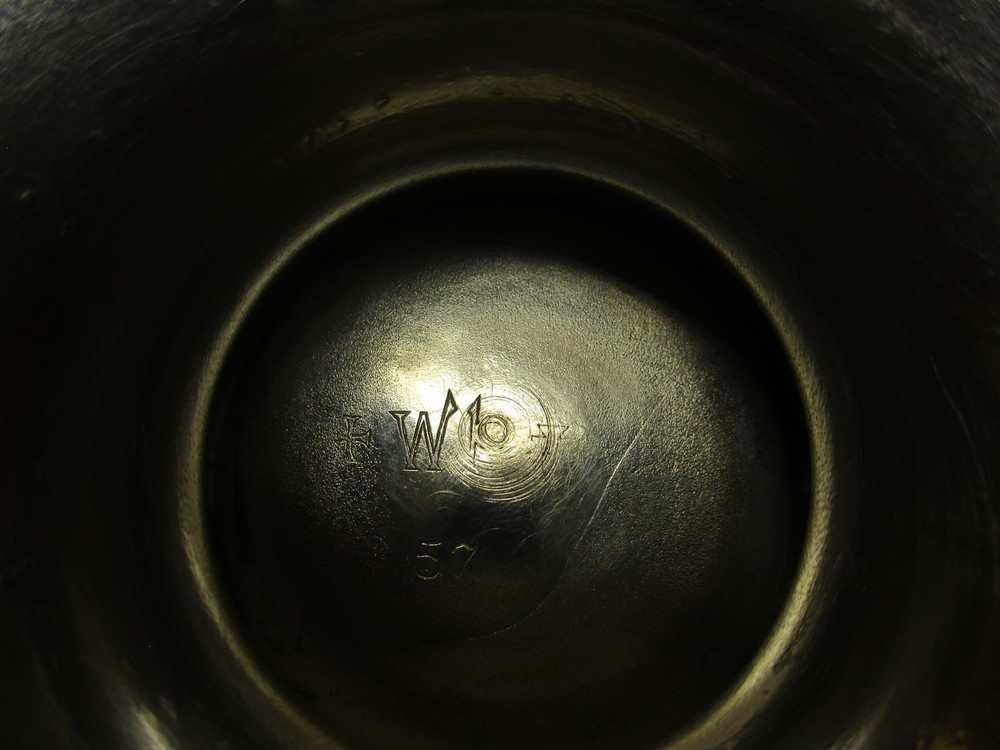 Antique Silver Plated Sugar Bowl By Wallace Silver Co.