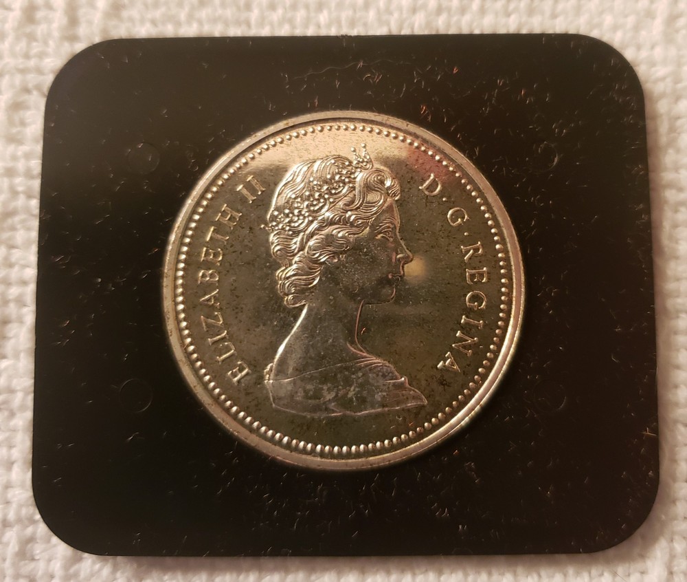 1973 Canada RCMP MOUNTIE SILVER Dollar ORIGINAL PACKAGING