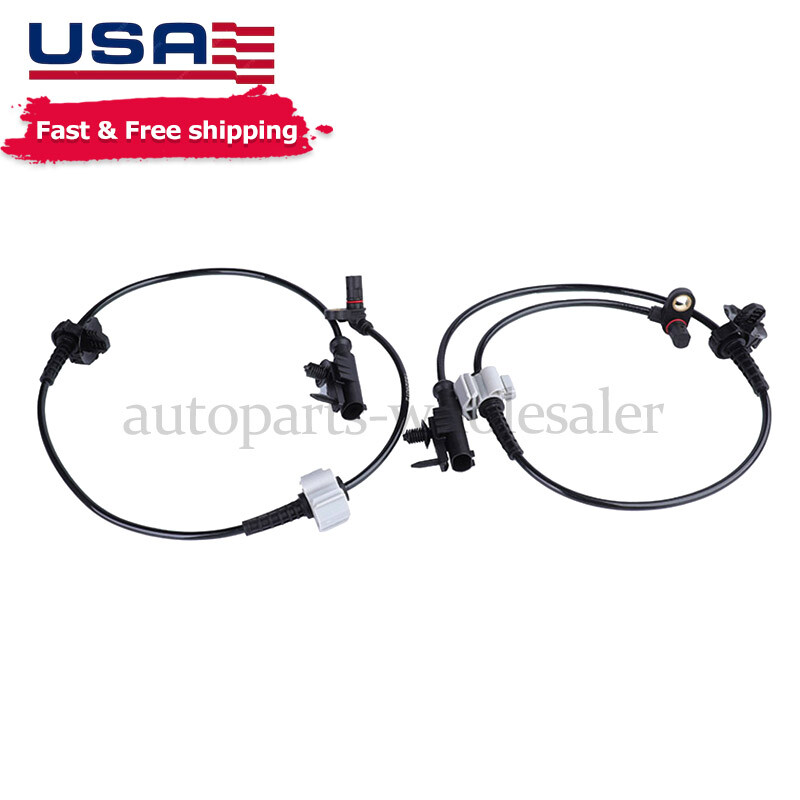 2 x ABS Wheel Speed Sensor Front For 07-12 Chevrolet Silverado 1500, GMC Yuko