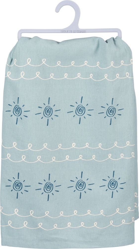 Don't Worry Beach Happy Dish Towel - 39953