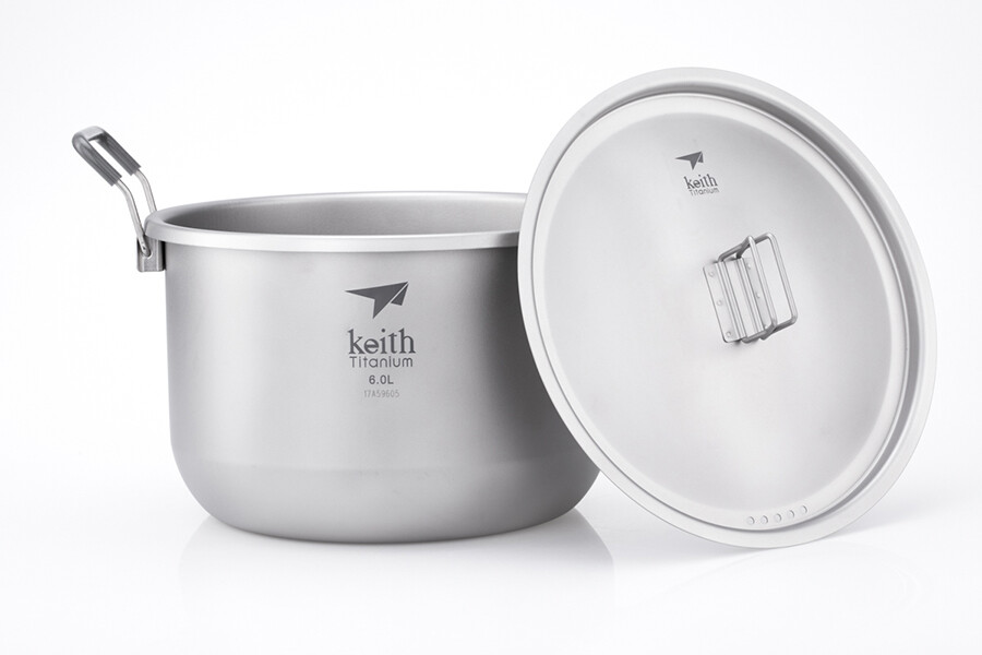 Keith Titanium Ti8301 Pot - 6.0 L