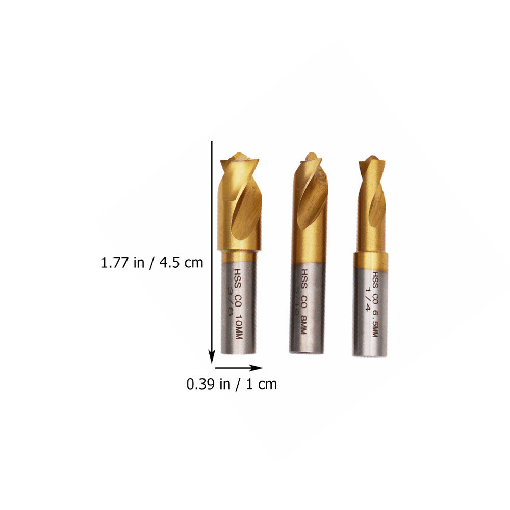 1 Set Drilling Out Spot Welds Spot Weld Drill Bit Sharpener Welding Drills