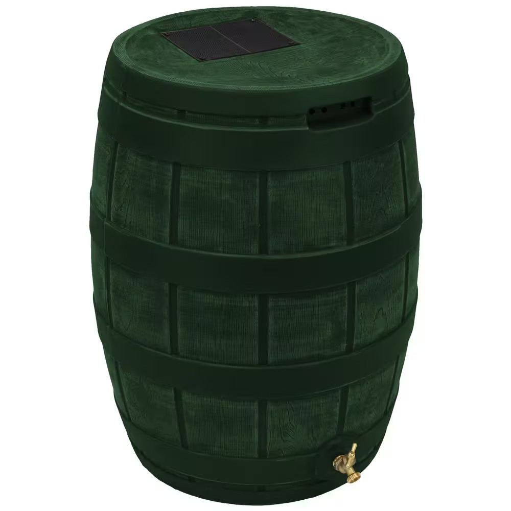 Rain Vault 50 Gal. Green Rain Barrel