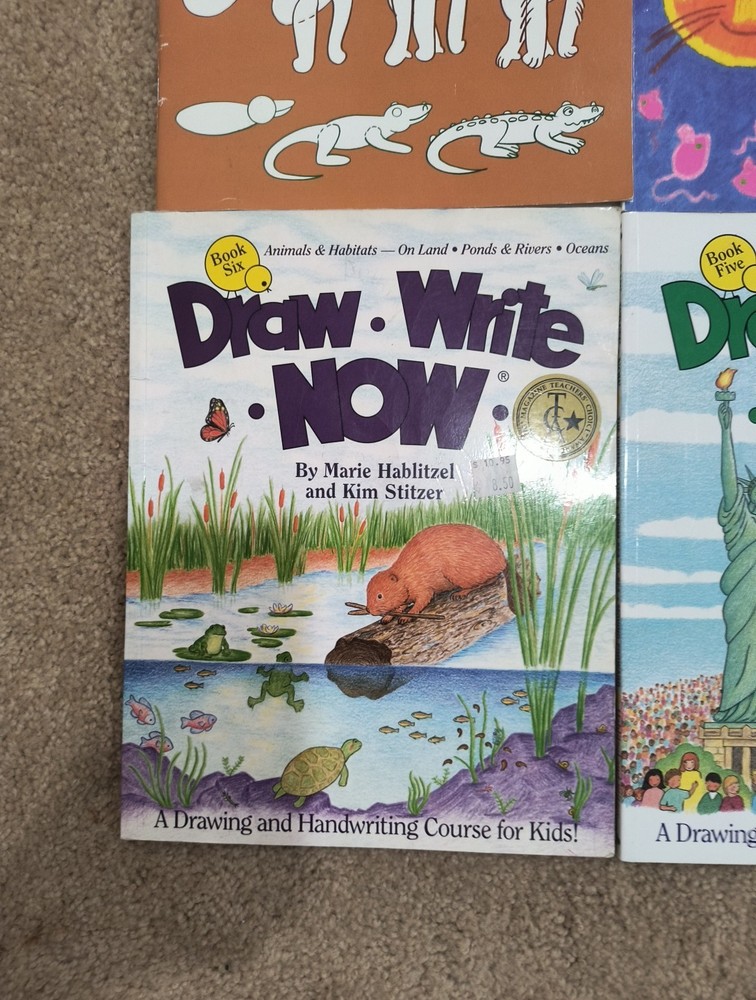 how to draw animals , four drawing books