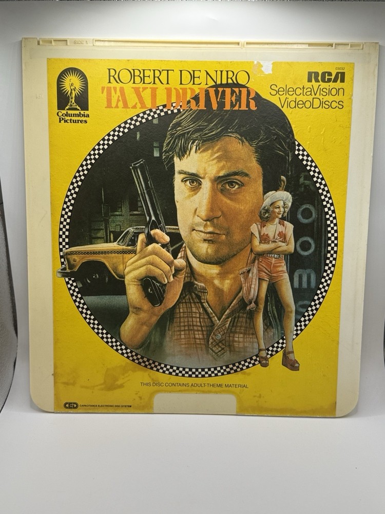 Taxi Driver CED Capacitance Electronic Disc 1982 Used Untested