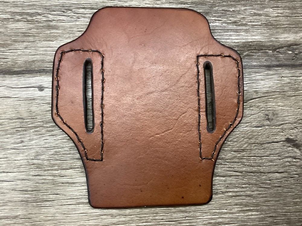Leather Folding Clip Knife Sheath (Sheath Only)