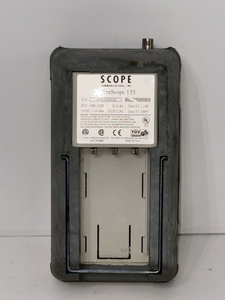 "LOT OF 4" SCOPE COMMUNICATIONS DUAL REMOTE 155 TESTING DEVICE