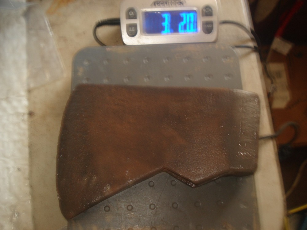 Vintage Collins 3 1/2 Axe Head Single Bit ##HEAD ##