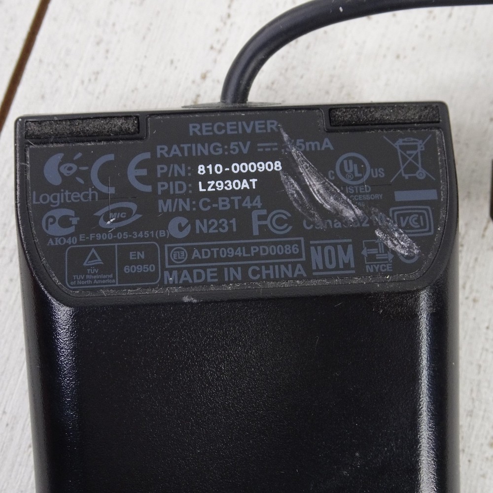 Logitech C-BT44 810-001147 USB Wireless Mouse & Keyboard Receiver