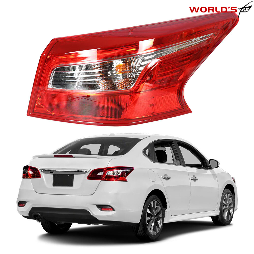 For Nissan Sentra 2016-2018 Outer Tail Light Brake Lamps Passenger Right Side