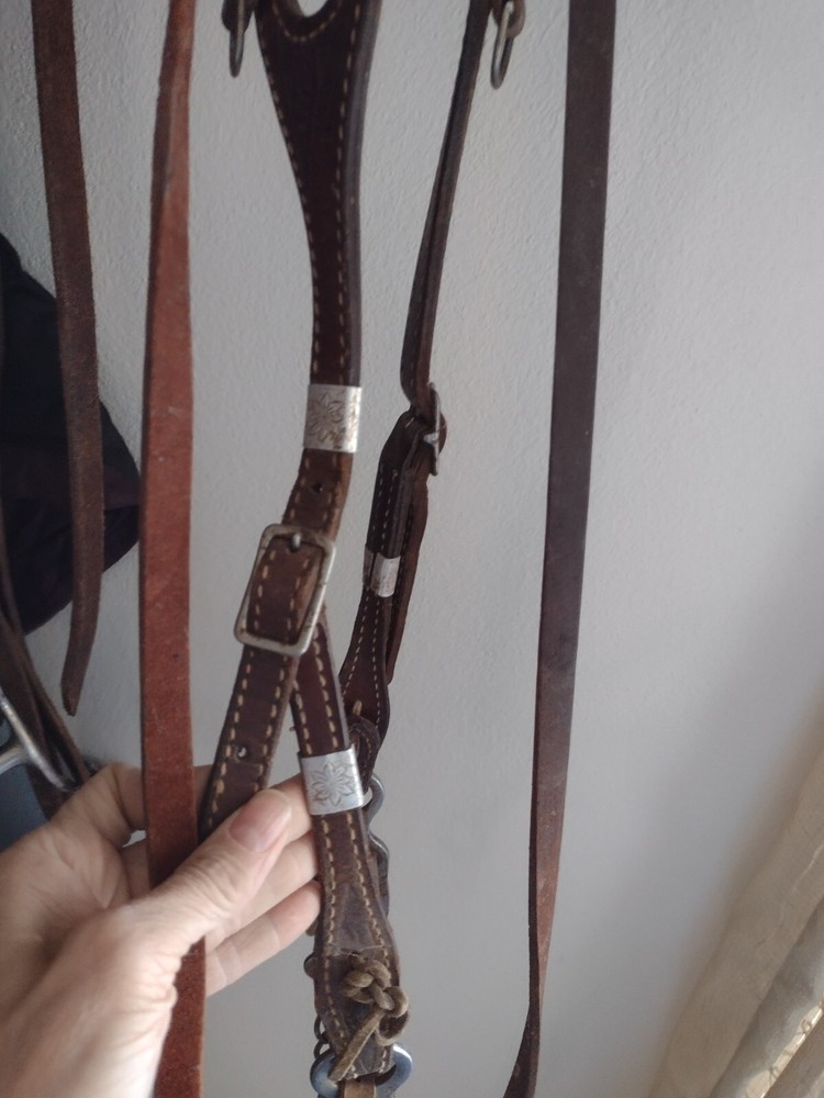 1970 Vintage Split Ear Western Working Bridle