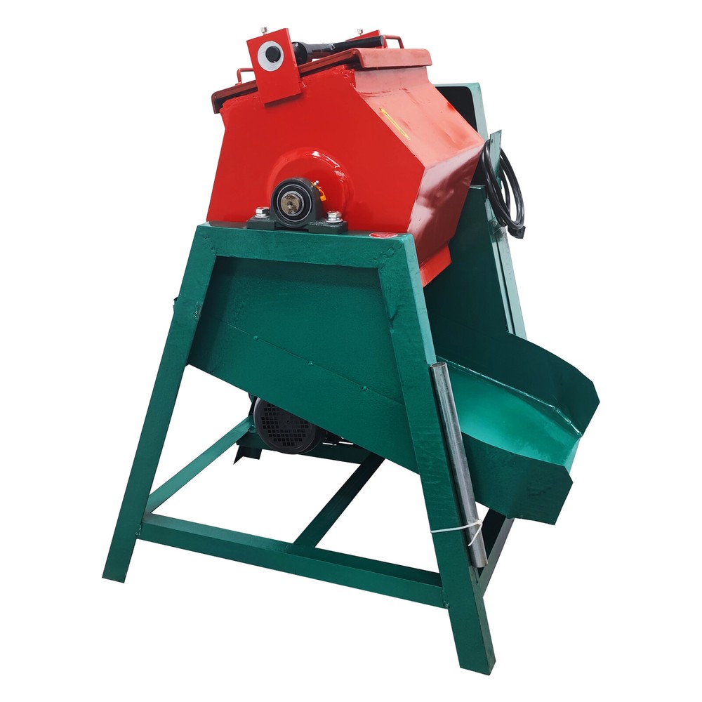 60L Roller Polisher Deburring Processing Tool Hexagonal Drum Polishing Machine