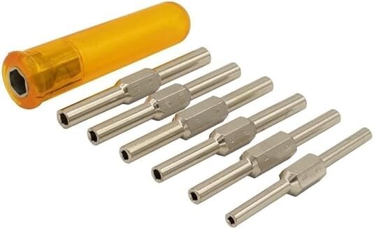 Clock Winding & Let Down Release Tool (2.5-5.75mm) Mainspring Let Down Tool