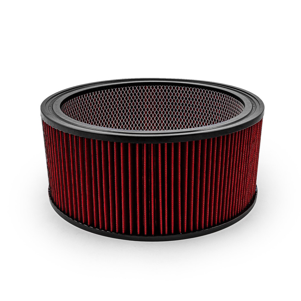 14" x 6" Red Washable Air Filter Element Only