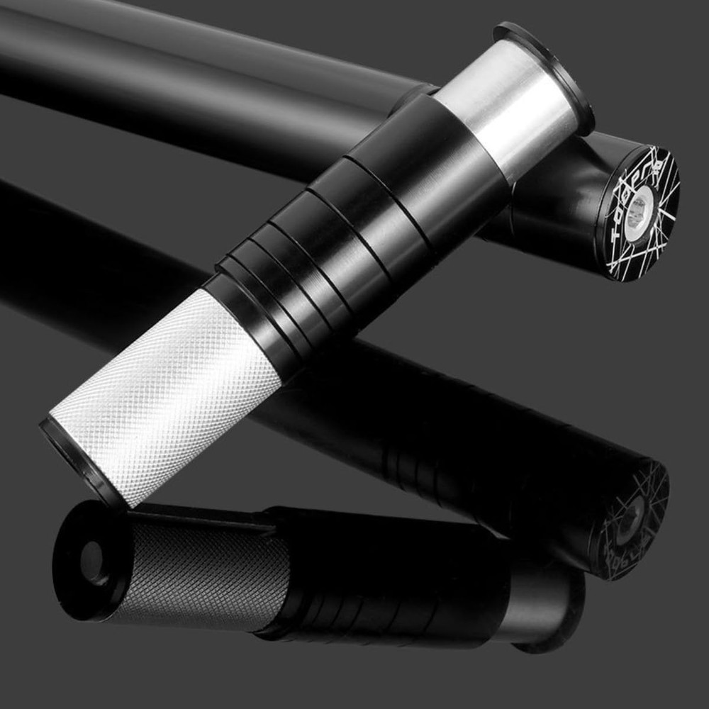 Bicycle Stem Riser, Bicycle Stem Height Adapter Bicycle Fork Stem silver