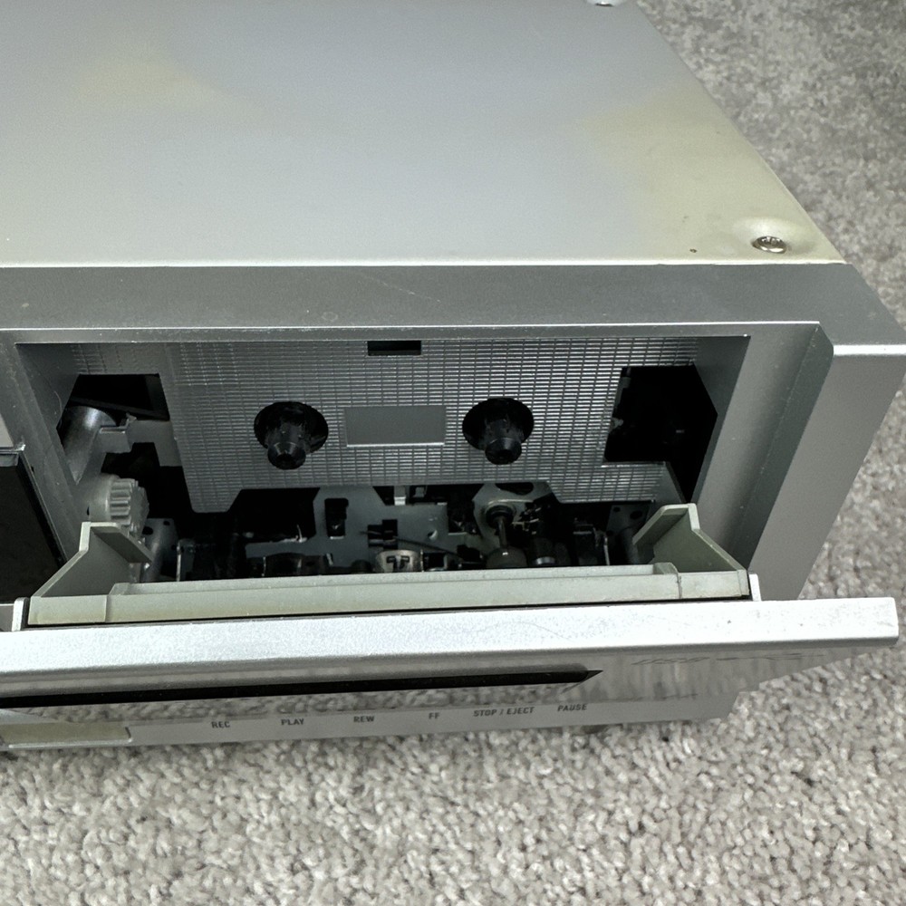 UNTESTED ION Tape2PC Dual Cassette Recorder Deck USB – AS-IS (Read Description)