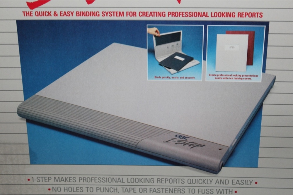 GBC 1-Step Binding System for Professional Reports NEW