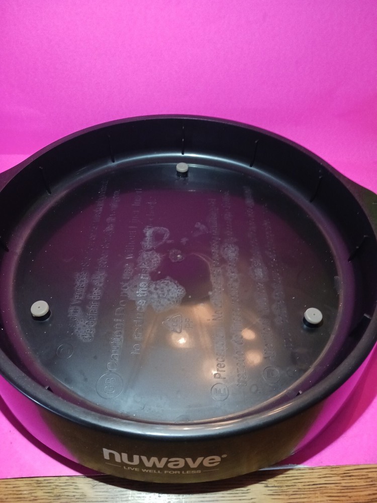 Nuwave oven pro plus, stainless steel rack & base. REPLACEMENT PART model 20633