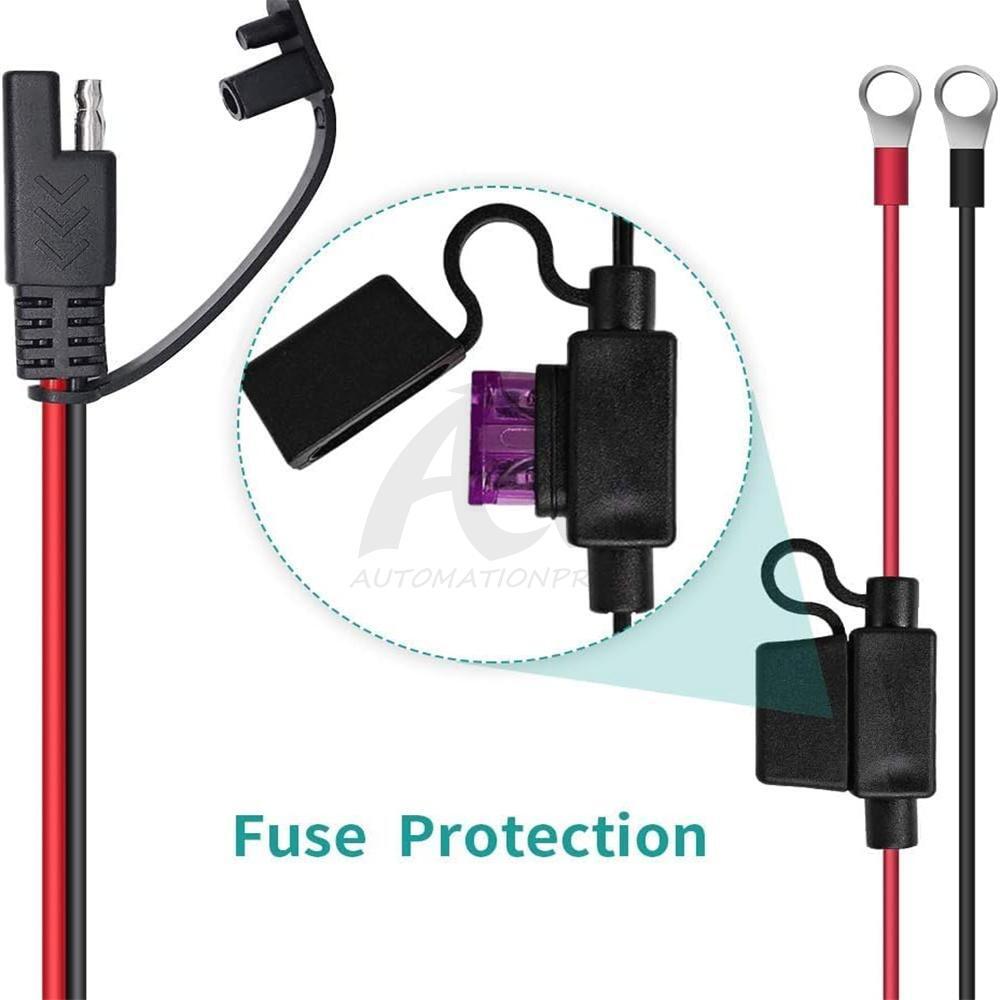 6V 12V Automatic Battery Charger Maintainer Trickle Float Motorcycle Car US
